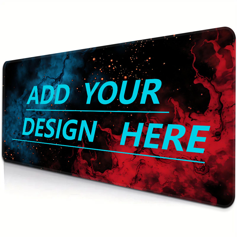 Gaming Keyboard And Mouse Pad - Alas Meja Besar yang Dapat Disesuaikan,