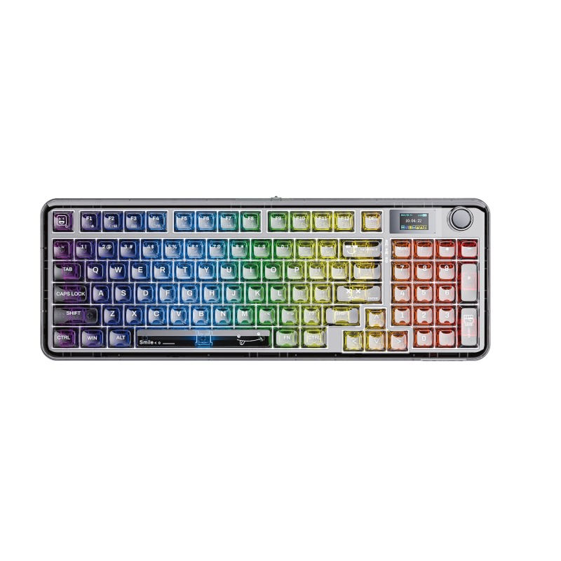 Keyboard Gaming Transparent - AULA F-NB98 96% ANSI US Layout