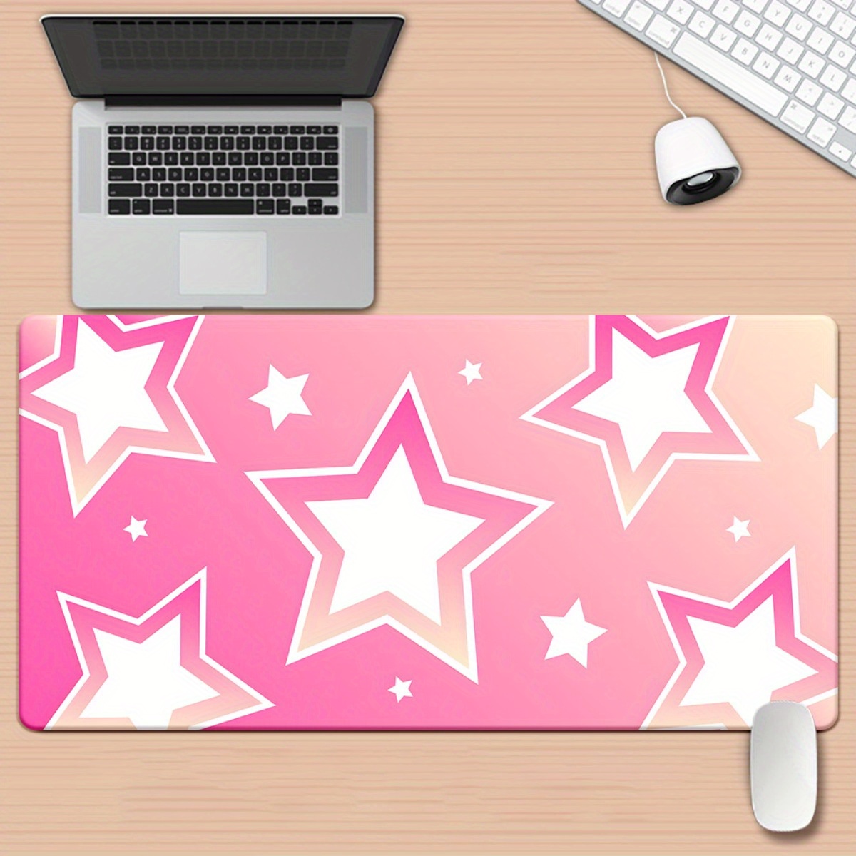 Gaming Keyboard Brand - Alas Meja Seni Besi Bermerek Star