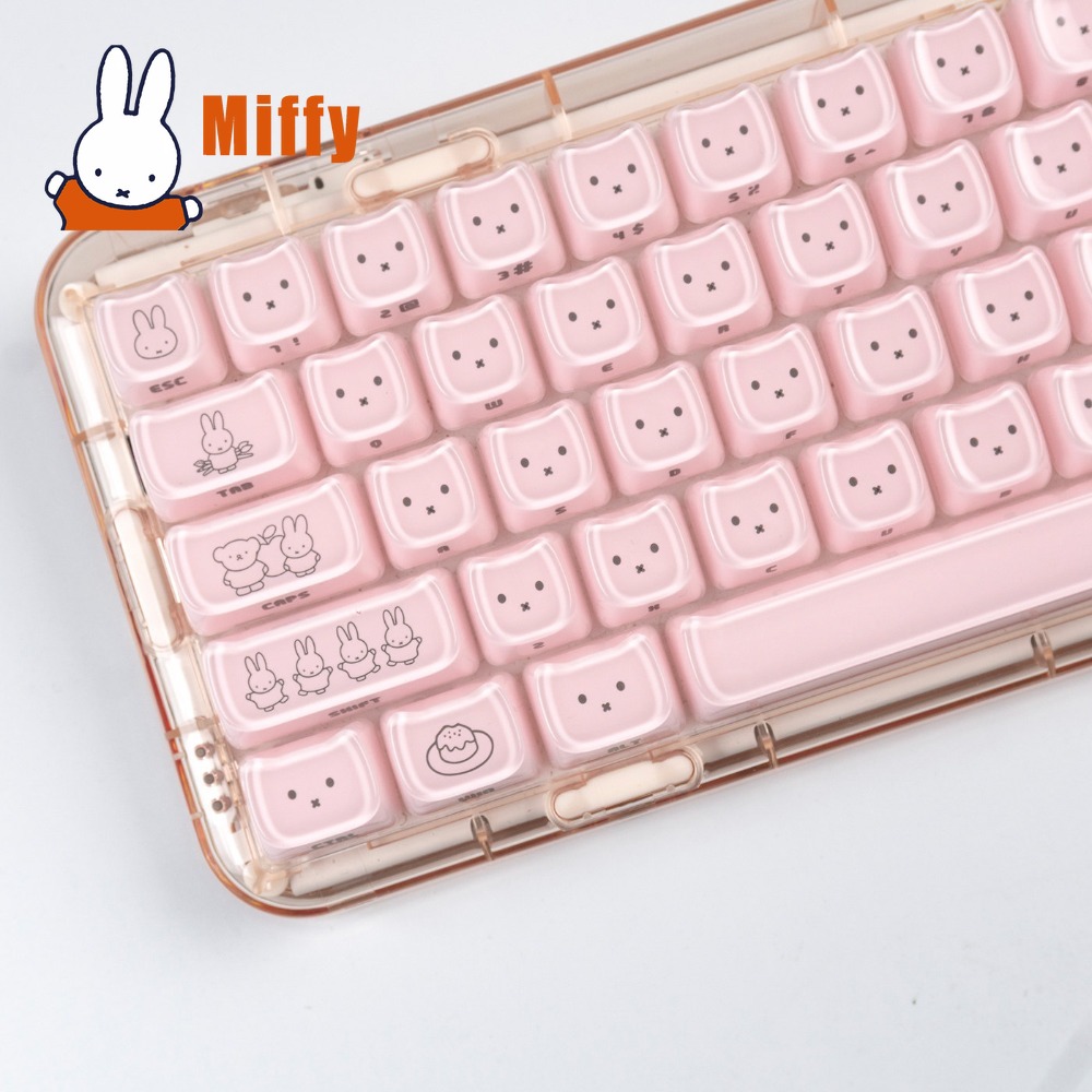 Kawaii Miffy Keycaps Penutup K - Gaming Keyboard Best ulasan dan harga
