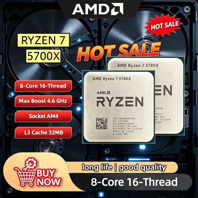 AMD Ryzen 7 5700X CPU Desktop  - Amd Cpu Ryzen 7 ulasan dan harga