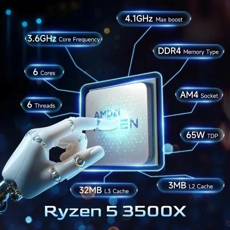 AMD R5 3500X CPU Baru Asli 7nm - Amd Cpu Ryzen 5 ulasan dan harga