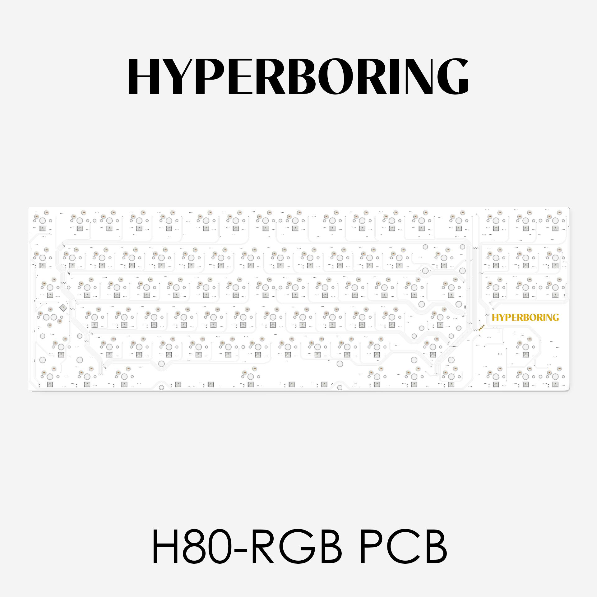 PCB Hotswap RGB H80 untuk TKL  - Hot Swap Pcb ulasan dan harga