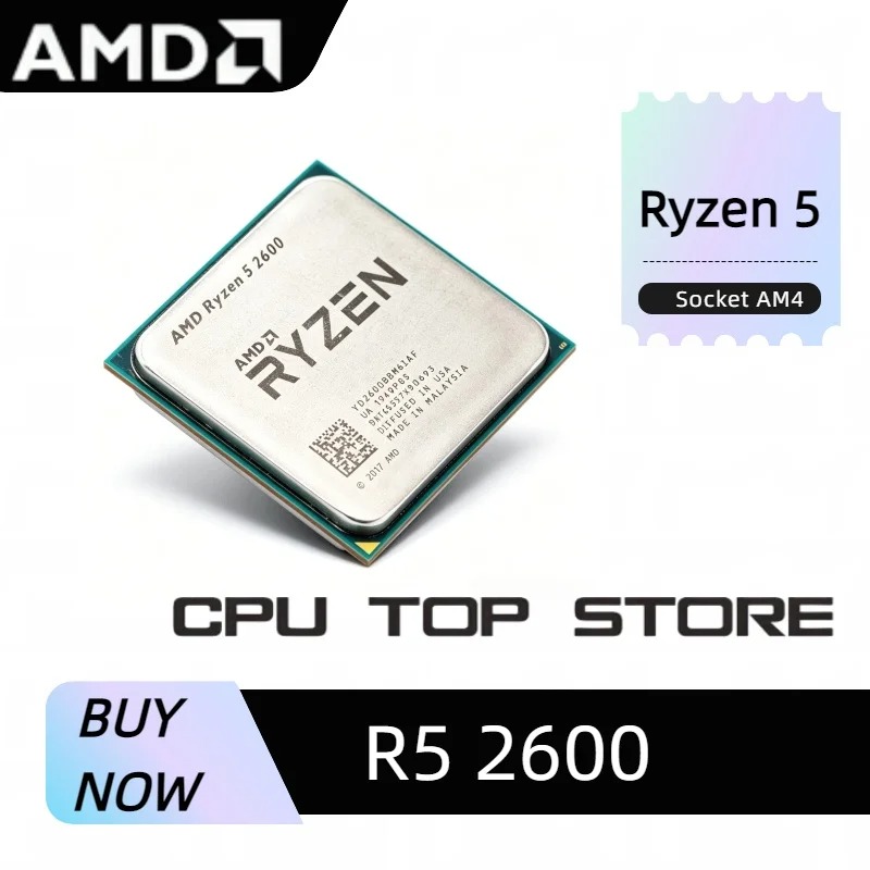 AMD Ryzen 5 R5 2600 3.4GHz 6-C - Amd Cpu Ryzen 5 ulasan dan harga