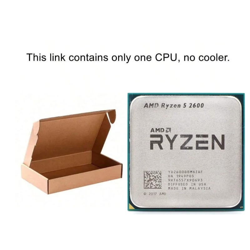 AMD Ryzen 5 R5 2600 3.4GHz 6-C - Amd Cpu Ryzen 5 ulasan dan harga