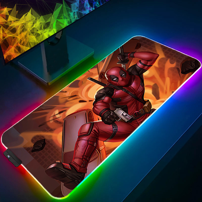 Alas Mouse LED Gaming Backligh - Gaming Keyboard En Mouse ulasan dan harga