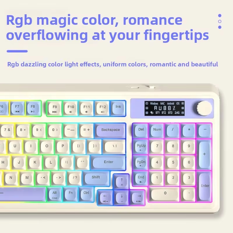 AULA S99 Pro Tri-Mode Bluetoot - Gaming Keyboard That Is Quiet ulasan dan harga