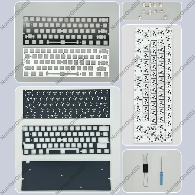 PCB Kustom GH60 61 Tombol Meka - Hot Swap Pcb ulasan dan harga