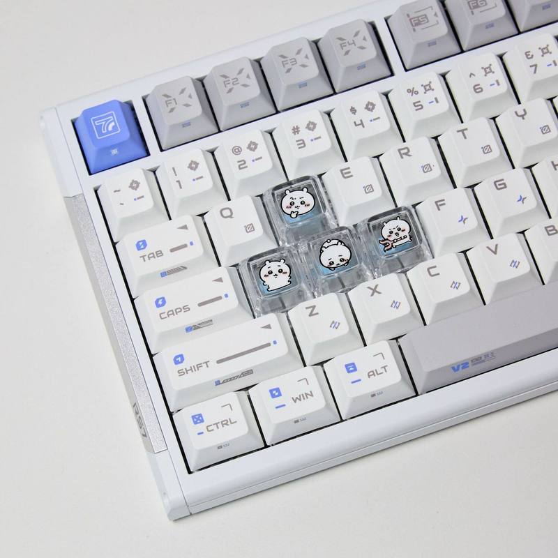 Chiikawa 4 Buah Keycap Transpa - Gaming Keyboard Esports ulasan dan harga