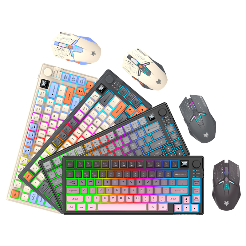 K920 Set Keyboard dan Mouse Ga - Keyboard Gaming Transparent ulasan dan harga