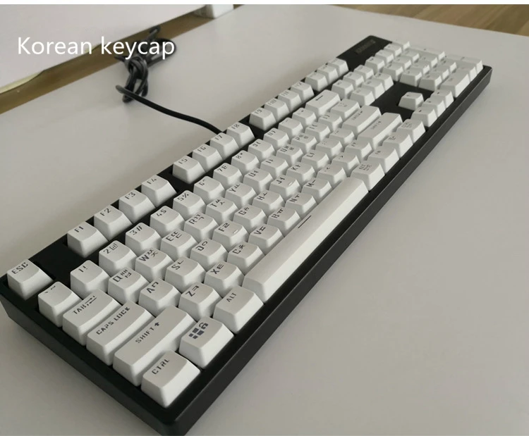 104 Tombol Keycap Backlit Kore - Gaming Keyboard Blue Switches ulasan dan harga