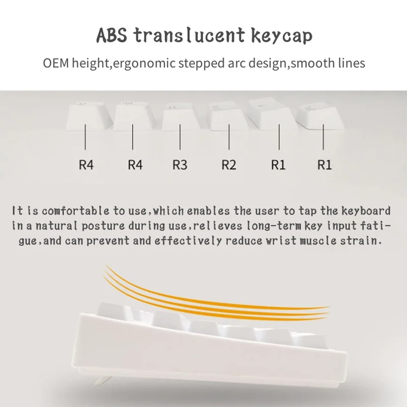 104 Tombol Keycap Backlit Kore - Gaming Keyboard Blue Switches ulasan dan harga