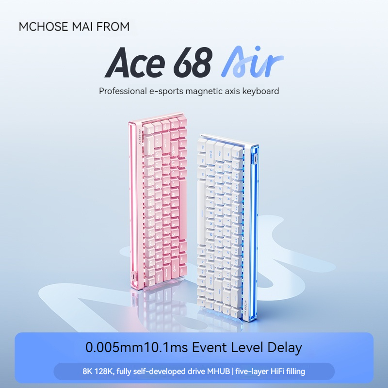 Keyboard Mekanik Mchose Ace68  - Gaming Keyboard Esports ulasan dan harga