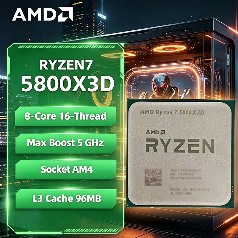 Prosesor Gaming AMD Ryzen 7 58 - Amd Cpu Ryzen 7 ulasan dan harga