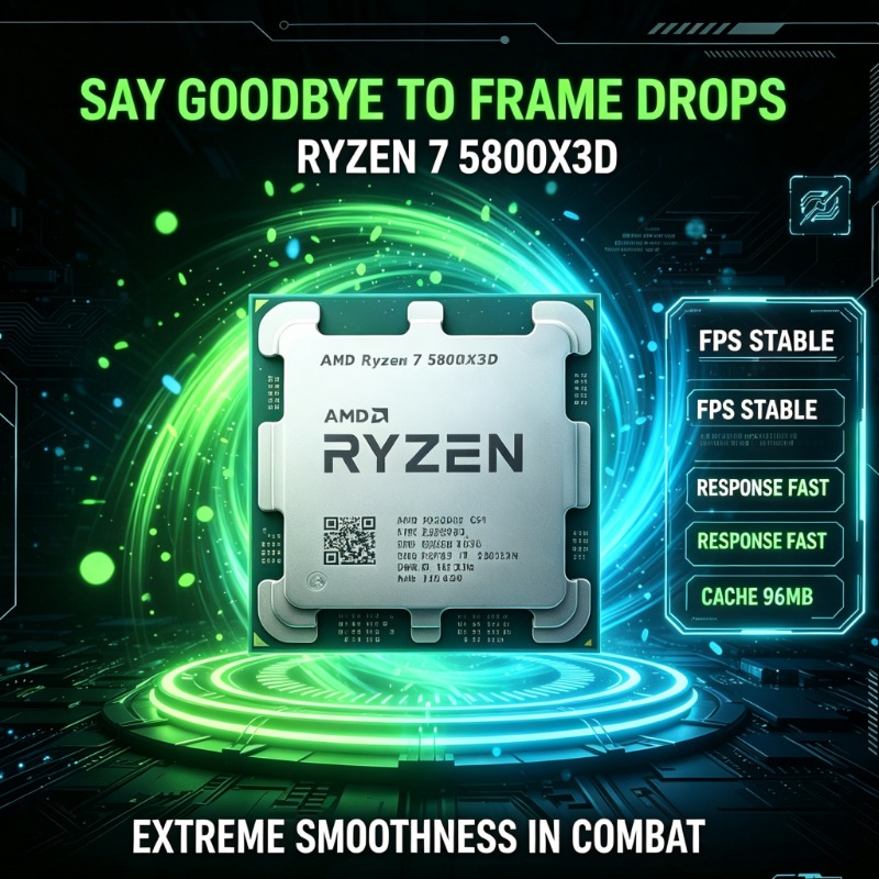 Prosesor Gaming AMD Ryzen 7 58 - Amd Cpu Ryzen 7 ulasan dan harga