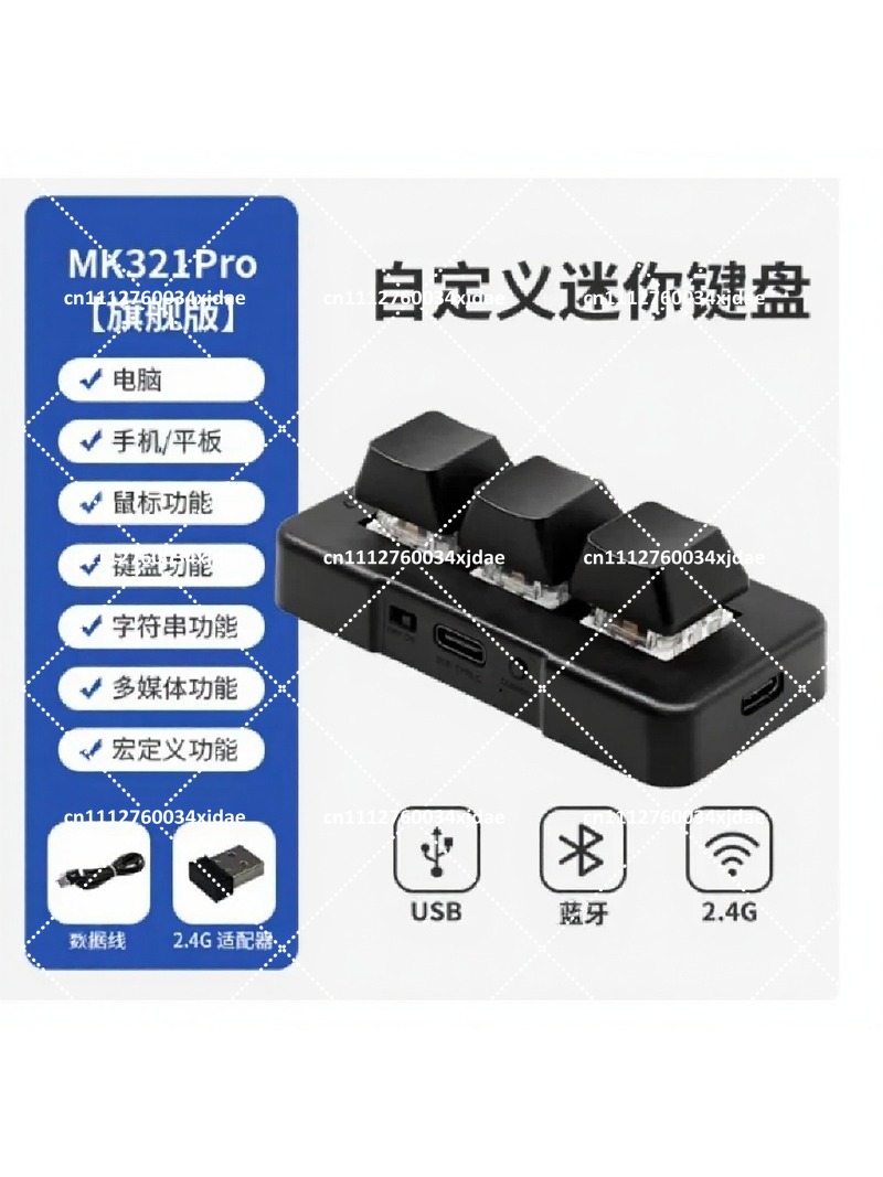 Keyboard Mekanik dengan 3 Tomb - Gaming Keyboard Blue Switches ulasan dan harga